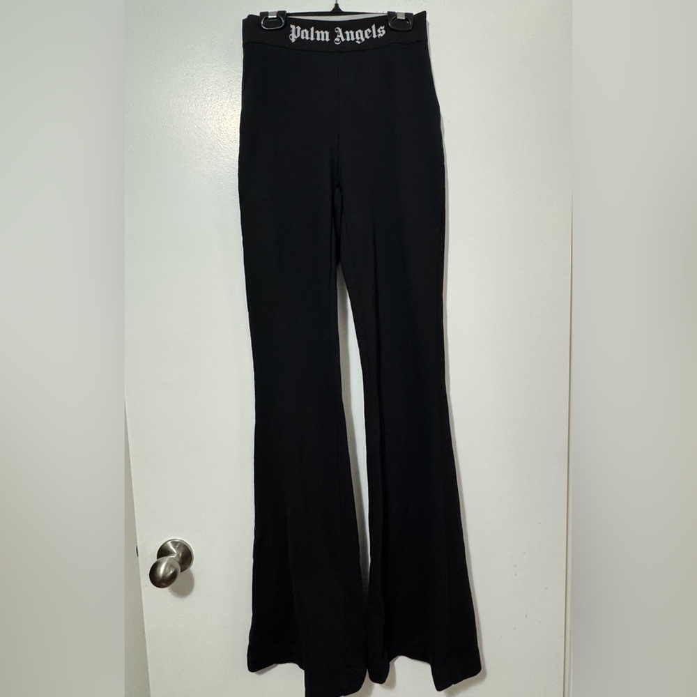Palm Angels Black Flared Pants - Picture 6 of 6